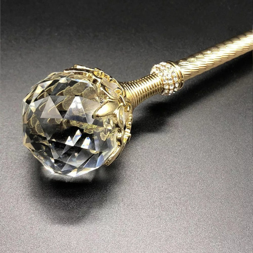 Adereços De Bola De Cristal De Fada Com Cetro De Rainha
