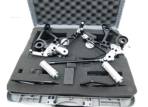 Base Ajustables De Carreras Cnc Ducati Monster 696 796 1100