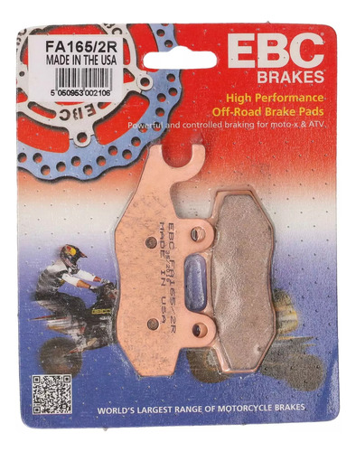 Balatas Ebc Italika Ft150gts 16-18 Delanteras