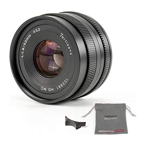 Directo De Fábrica 7artisans 50mm F18 Apsc Lente De Enfoque 