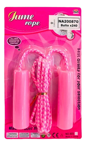 Soga De Saltar Infantil Jump Rope Para Niños 2 Colores Color Multicolor