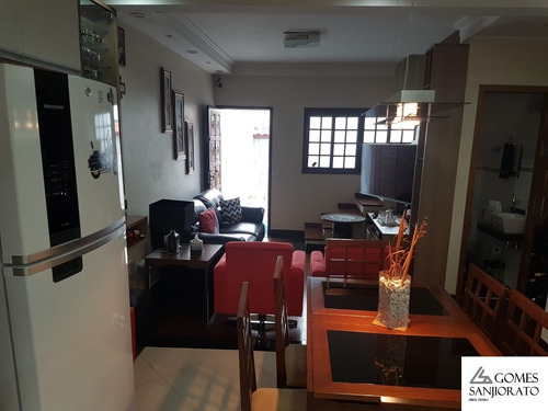 Imagem 5 de 30 de Sobrado Para A Venda Na Villa Scarpelli Em Santo André - Sp. - So00289 - 69510877