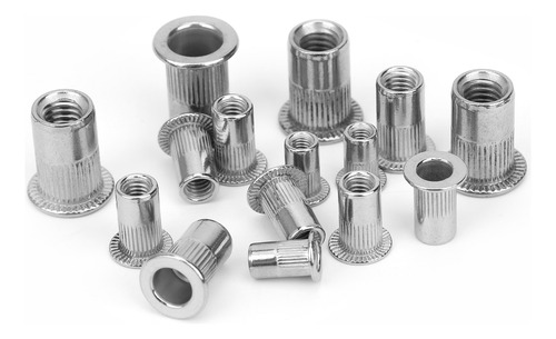 Tuerca Remachadora M3 M4, 200 Unidades, Inserto Mixto M5 M6