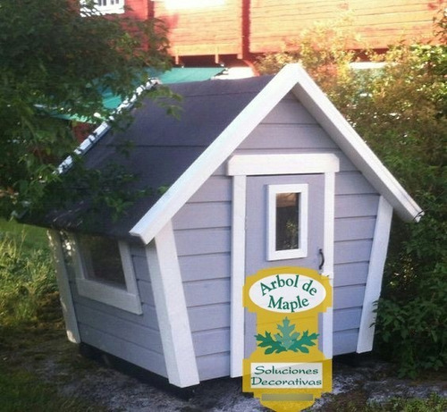 Casas Para Niños En Madera Para Patio, Casita Infantil Desde