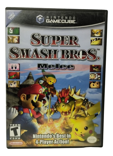 Super Smash Bros Melee Original Nintendo Game Cube (Recondicionado)