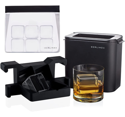 Molde Para Hacer Cubitos De Hielo Transparente Premium ...