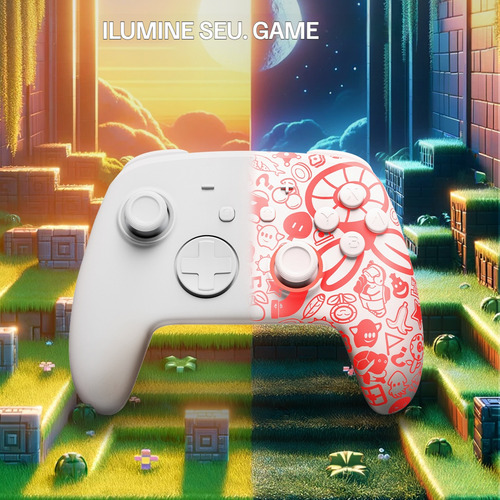 Gamepad De Vibração Somatossensorial Para Nintendo Switch