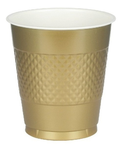 Kit Premium P 60 Desechables Oro Dorado Plato Vaso Cubiertos