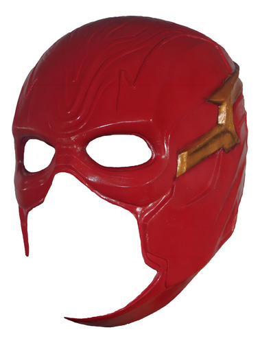 Máscara Flash Superhéroe Dc Comics Licencia Color Rojo