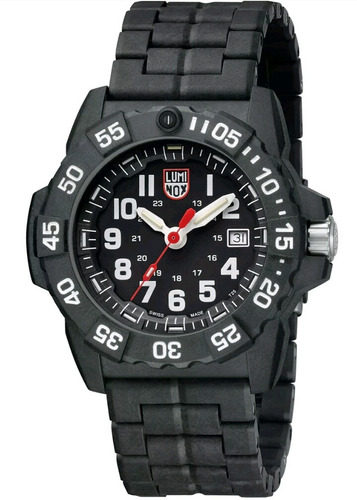 Relógio Luminox Xs.3502 Navy Seal Trident Carbono