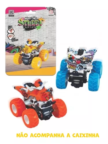 Kit 3 Carrinho Fricção Gira 360 Quadriciclo Menino + Jogo - Loja Zuza  Brinquedos