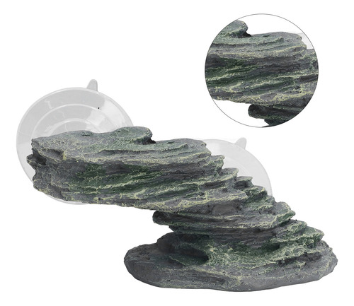 Adorno De Roca Para Acuario, Diseño De Tortuga, Plataforma D