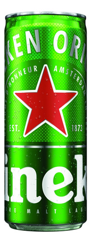 Cerveja Heineken Lager lata 250ml