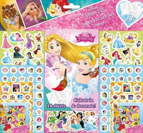 Libro - Princesas Disney Super Sticker 