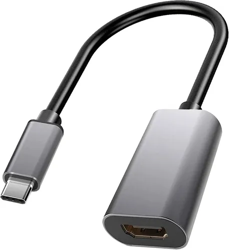 Adaptador USB C a HDMI 4K, aleación de aluminio USB tipo C a HDMI,  adaptador USB C para iMac de 24 pulgadas 2021/27 pulgadas, MacBook  Pro/Mini/Air