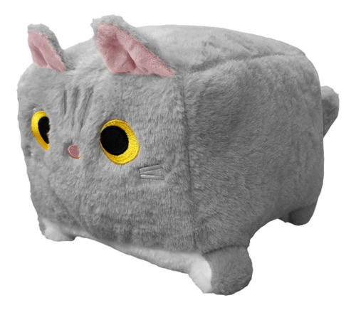 Peluche Gato Forma Cuadrada Almohada De Gato