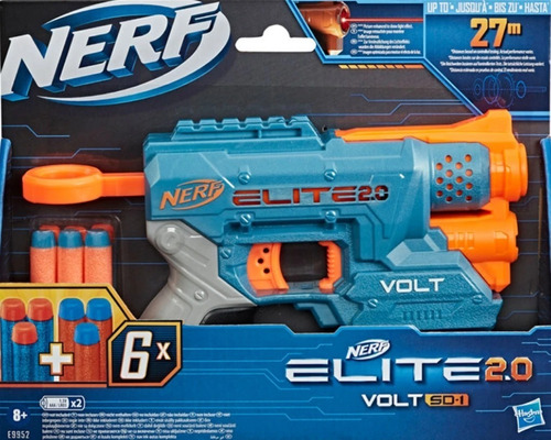 Pistola Arma Lanza Dardos Nerf Elite 2.0 Volt Hasbro E9953 