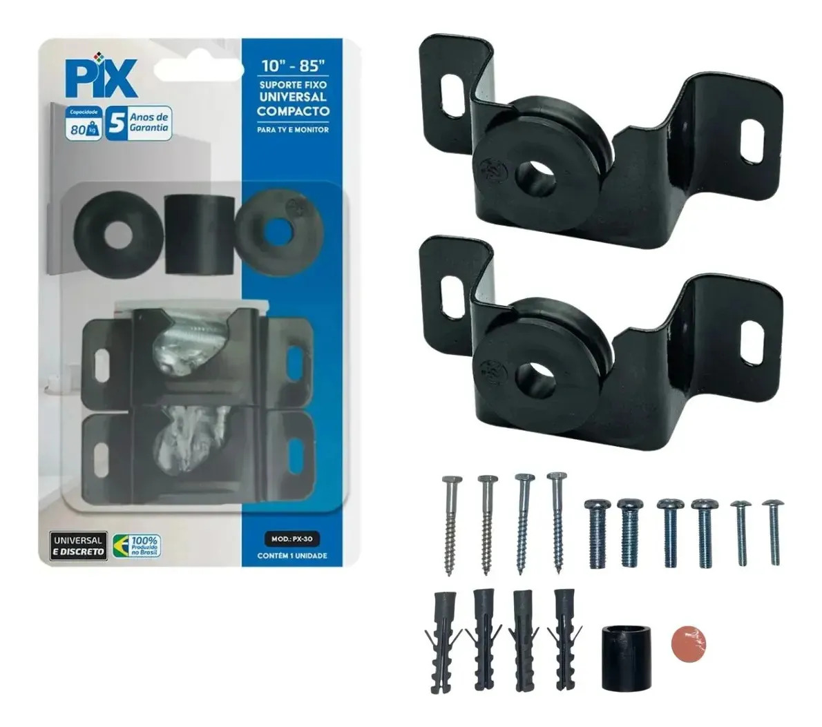 suporte tv fixo, parede fixo, universal, 14 a 84 polegadas, 32 polegadas - até 43, 42 polegadas -até 50, vesa, reforçado
