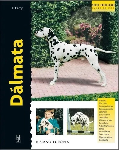 Libro Perros Razas Dalmata Frances Camp Excellence Guia