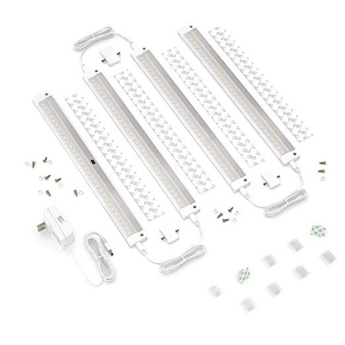 Eshine Acabado Blanco Kit De 4 Paneles De 12 Pulgadas Leddim