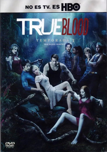 True Blood /5  Dvd,s / Temporada 3 / Anna Paquin,sam Tramell