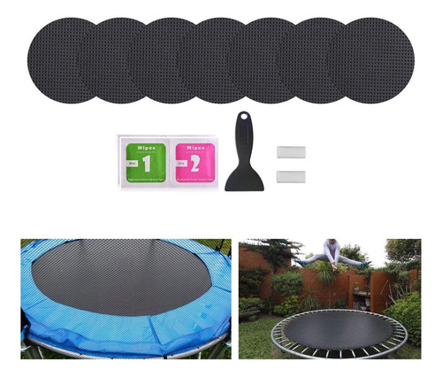 Kit De Reparación De Parche De Trampolín Kit De 10 Piezas