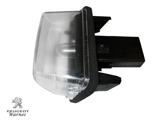 Imagen 3 de 9 de Juego Faros De Patente 100% Original De Peugeot 207 Compact