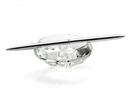 Crystal Pen Holder With Pen, Perfection Grade Crystal F...