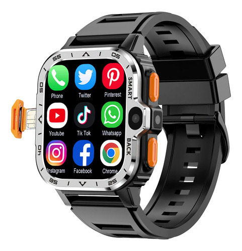 Gps Reloj Inteligente Hombres Nfc 4g  Sim/ Wifi Llamada 2024