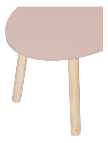 Mesita Para Niños Estilo Montessori - 7 Colores - Duduk Color Rosa