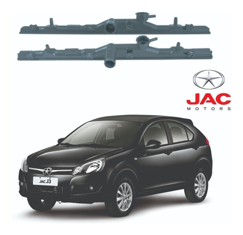 Caixa Radiador J3 Jac3 Superior 2010-11-12-13-14-15-16
