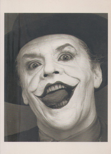 Jack Nicholson - Batman - Cartão Postal