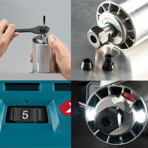 Tupia Laminadora 40v Xgt Rt001 Bateria 4.0ah Makita