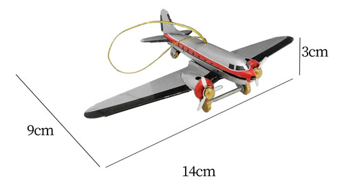 Avião De Folha De Flandres Vintage Brinquedo Pequeno Avião