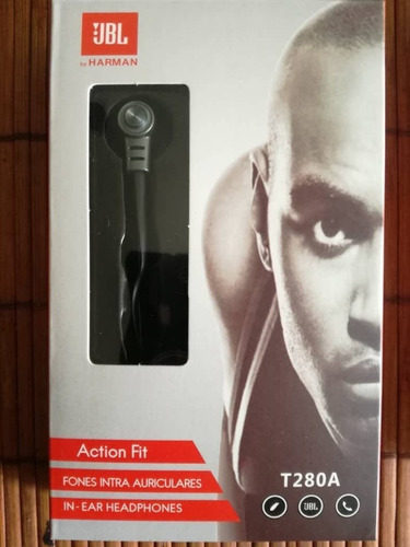 Audífonos Actionfit Jbl T-280a C/microfono -al Mayor Y Detal