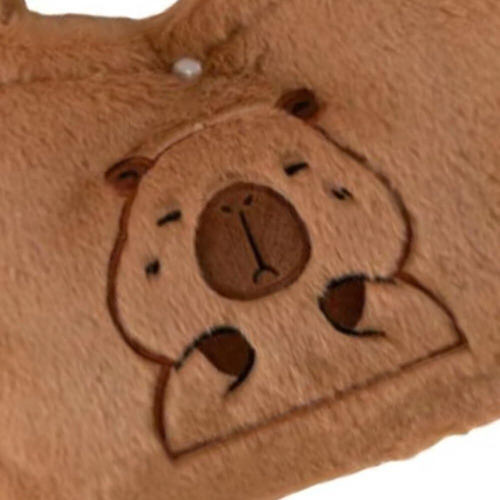 Bolso De Mano De Capibara De Felpa, Bolso De Mano Capibara