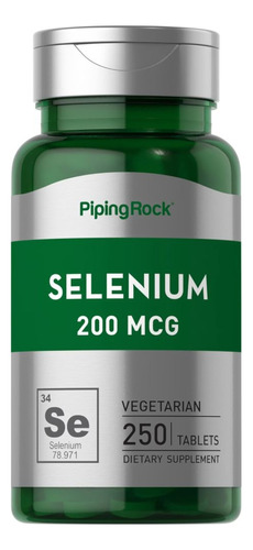Selenio 200 Mcg Selenium 250 T - Unidad a $57700