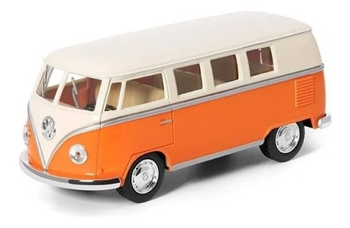 Combi Bus Volkswagen Clasica 1962 Escala 1:32 Kinsmart