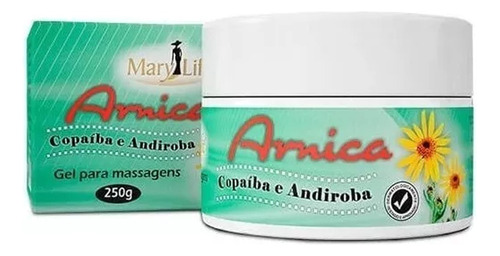  Gel Massageador Arnica + Copaíba + Andiroba 250g