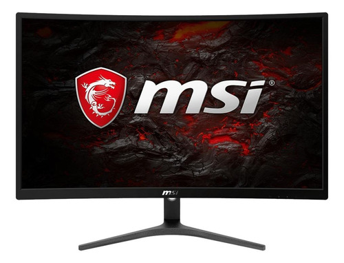 Monitor gamer curvo MSI Optix G241VC led 23.6" preto 100V/240V