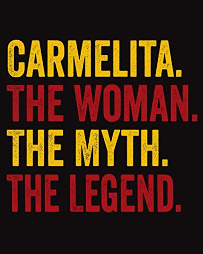 Carmelita The Woman The Myth The Legend: Regalo De Cuaderno