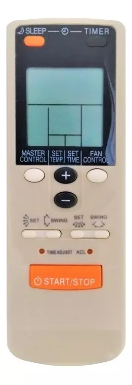 Terceira imagem para pesquisa de controle remoto ar condicionado fujitsu