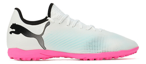 Botines Puma Future 7 Play Tt Hombre Fútbol Blanco