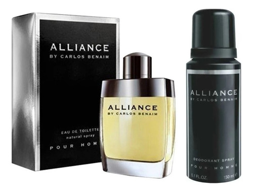 Combo Perfume Alliance 80ml + Desodorante 150ml