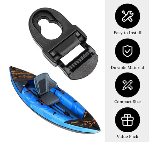 Z Piezas De Reparación De Asientos De Kayak Hebilla De