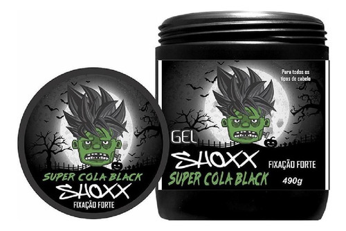 Shoxx Gel Pegamento Negro 490g