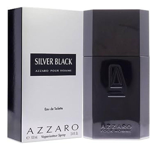 Perfume - Negro plateado - Edt - 100 ml - Azzaro
