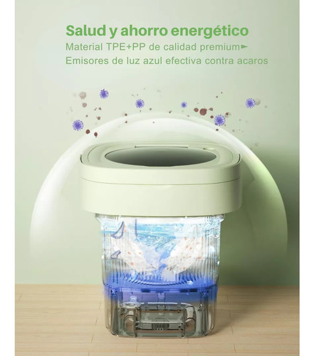 Mini Lavadora Portátil, Lavadora Plegable, Con Centrifugado Color