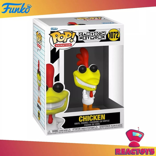 Pollito Funko Pop Vaca Y Pollito Cartoon Network Original