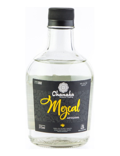 Mezcal Chanaka 375ml Cenizo Y Salsa Macha Con Arándanos